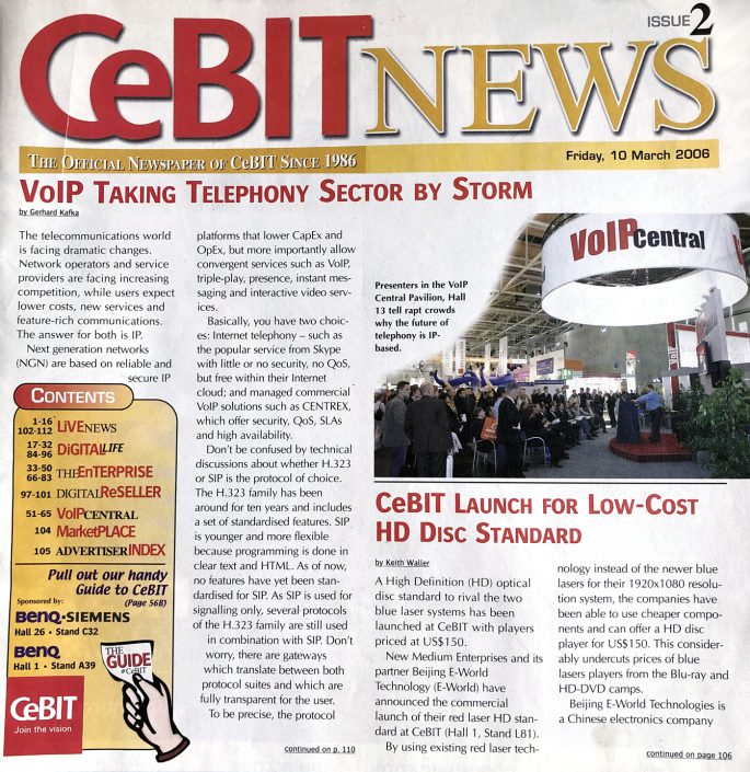 CeBIT News März 2006
